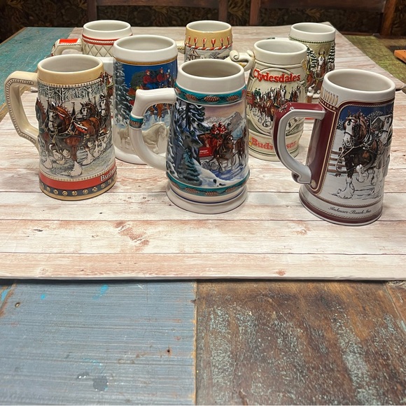 1985 Budweiser Stein Hitch journeying snow-capped mtns on a crisp winter’s morn - Picture 9 of 9